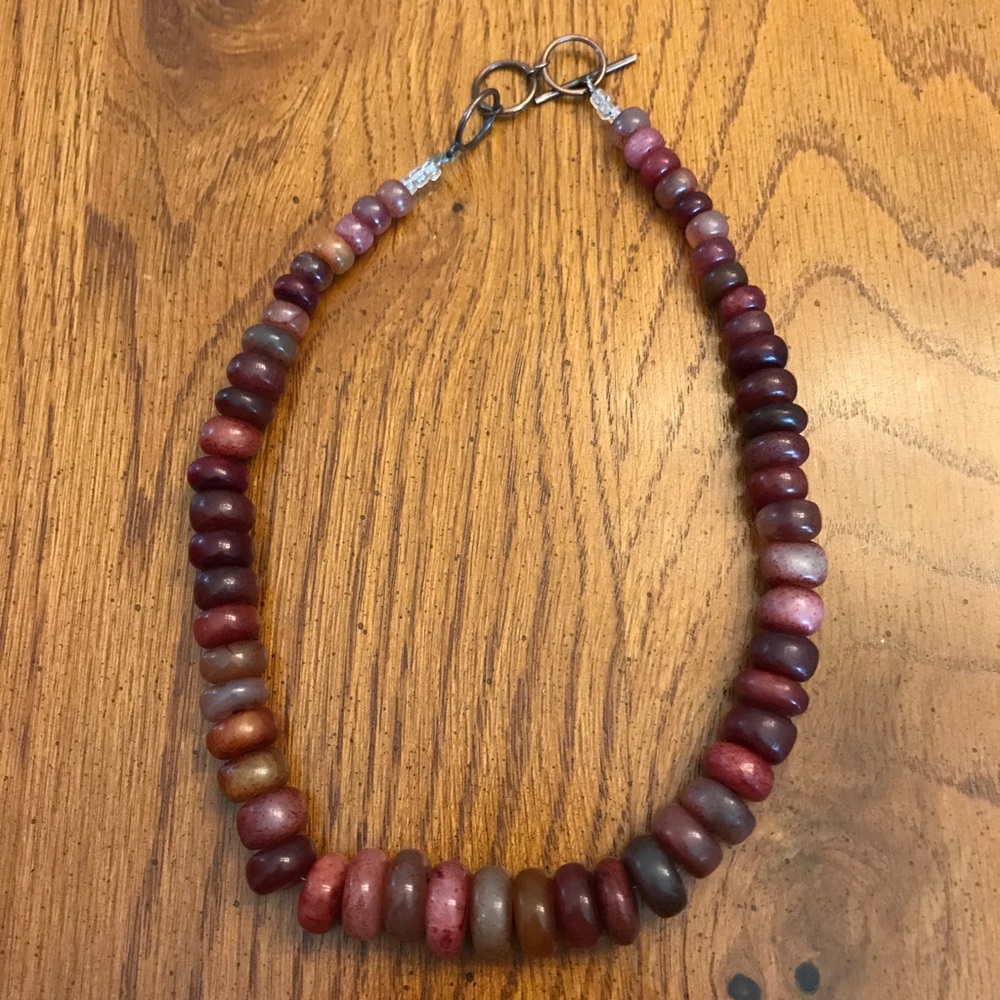 Red Beaded Necklace